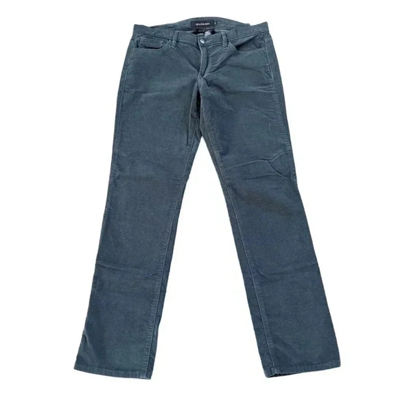 Calvin Klein Women's Straight Leg Corduroys Size 12 Dark Gray - Picture 1 of 4